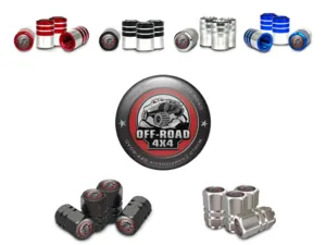 Rim Stem Caps for Bicycle Professional Design Style